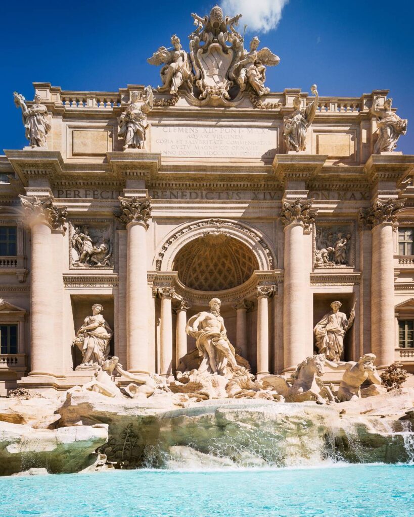 Fontana di Trevi em ROma