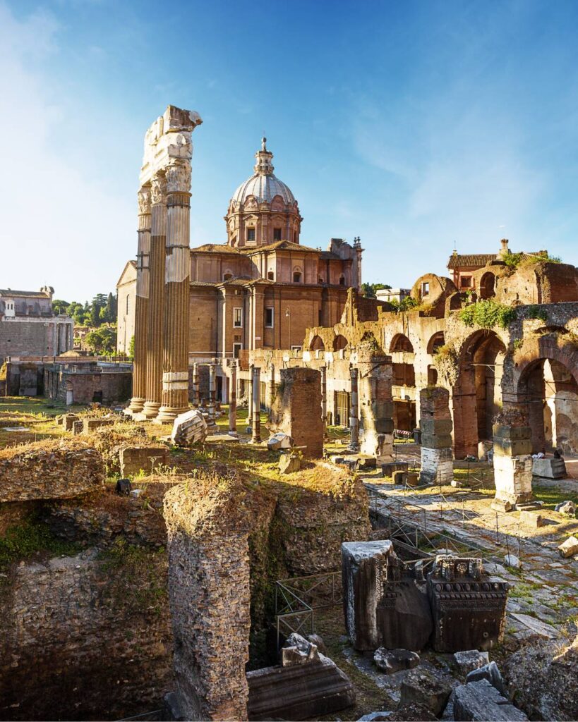 Foro Romano em Roma