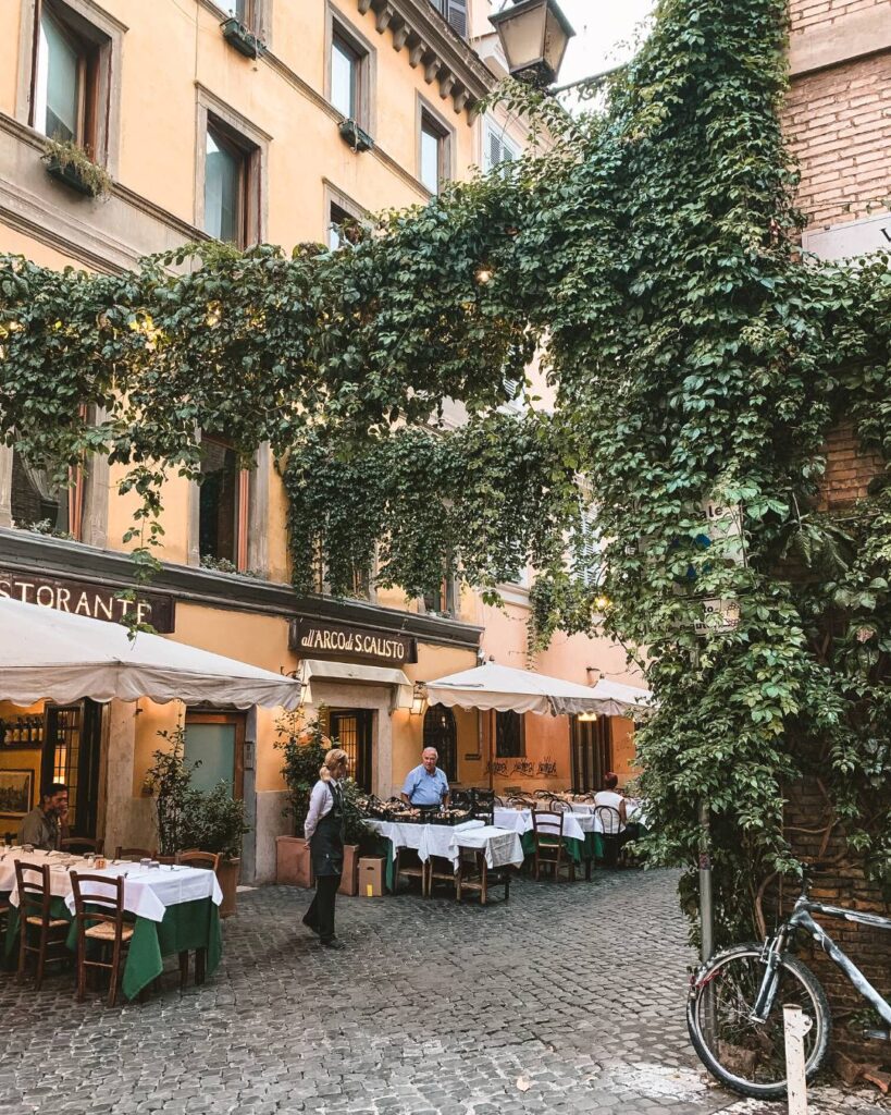 Restaurante em Roma