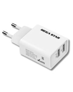 Adaptador de Tomada Megastar CH331 2 USB